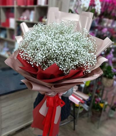 Букет цветов из: Гипсофила в Михнево