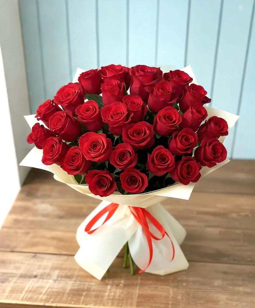 Букет 29 Красных роз в Михнево