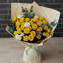 Букет цветов из:  Розы в Михнево