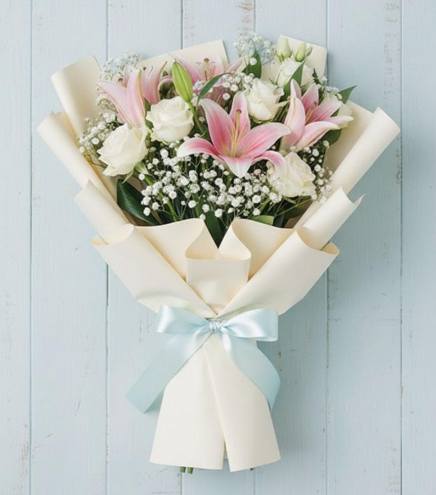 Букет цветов из: Лилии в Михнево