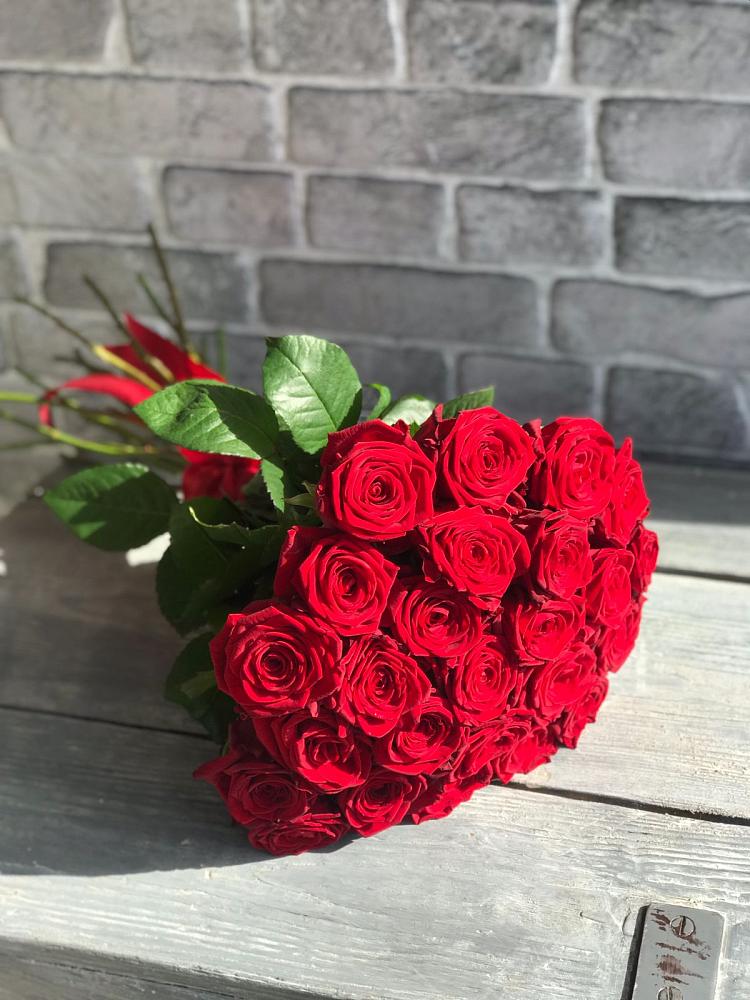 Букет Красные розы Фридом в Михнево