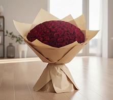 Букет 101 Красная роза в Михнево