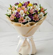 Букет цветов из:  Альстромерии #REPLACE_PRED# Михнево