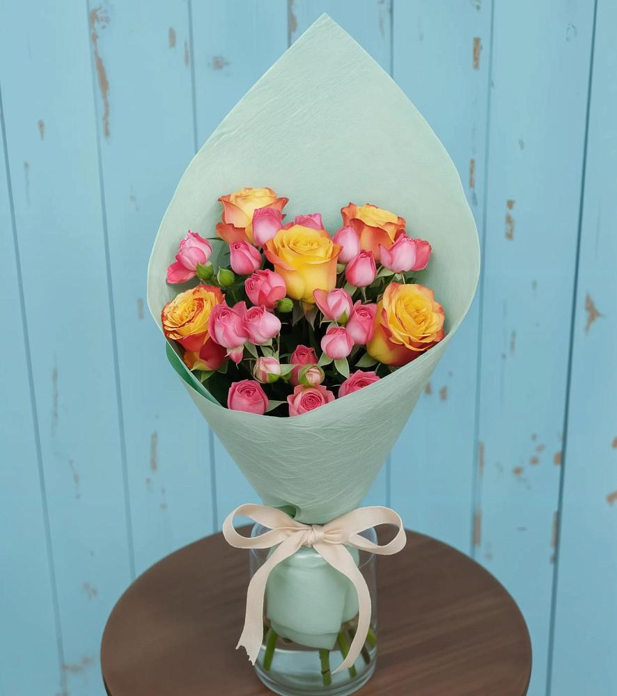 Букет цветов из: Розы в Михнево