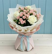 Букет цветов из:  Розы в Михнево