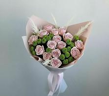Букет цветов из:  Розы и Хризантемы #REPLACE_PRED# Михнево