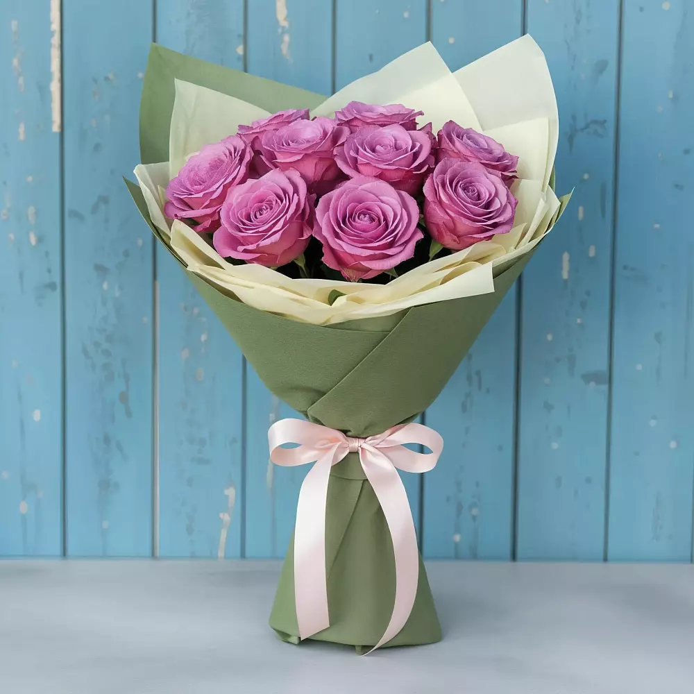 Букет Розы Фёрст Леди в Михнево