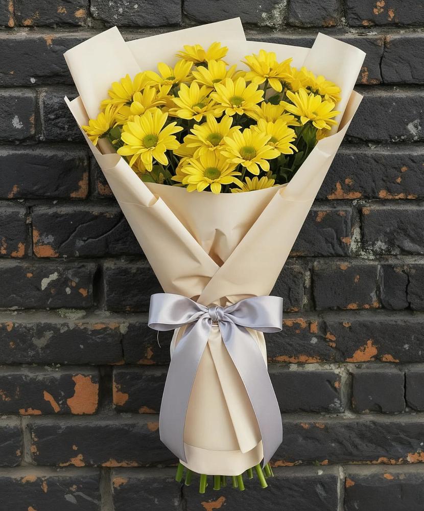Букет цветов из: Хризантемы в Михнево
