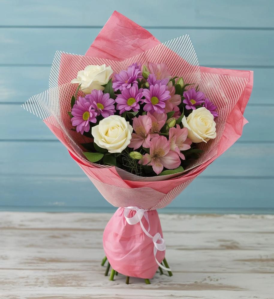 Букет цветов из: Герберы в Михнево