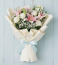 Букет цветов из:  Лилии в Михнево